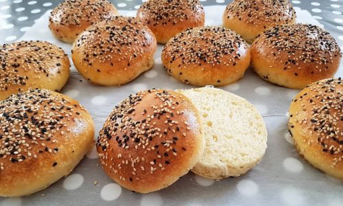 Dinkel Hamburger Brötchen (Buns)