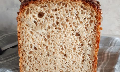 Kartoffel-Amaranth-Brot mit Sonnenblumenkernen